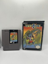 Hydlide Nintendo NES - Box and Game Only - Tested