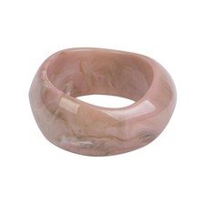 Acrylic Chunky Bangle Bracelets for Women Resin Geometric Cuff Wide Wristba - 03