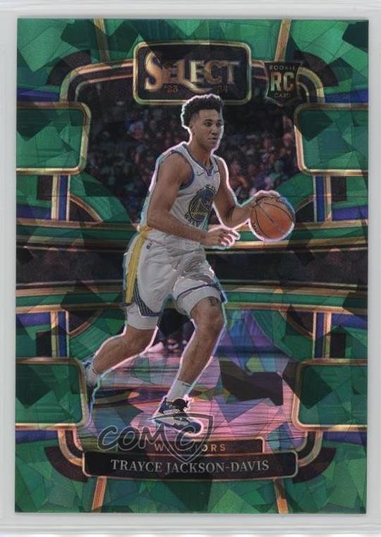 2023-24 Panini Select Concourse Green Ice Prizm Trayce Jackson-Davis #84 1a32