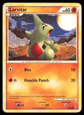 Larvitar 51/95 | LP | HS—Unleashed | Pokemon TCG - VINTAGE 2010 on eBay