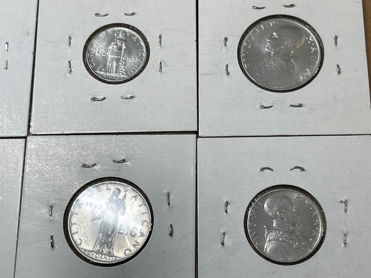 1953 Vatican City 6 Coins lot Excellent Condition | eBay