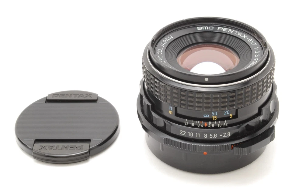 [近乎完好带盖] 宾得 6x7 SMC 90 毫米 f/2.8 镜头适用于 6x7 67II 日本制造 — 第 4/4 张图片