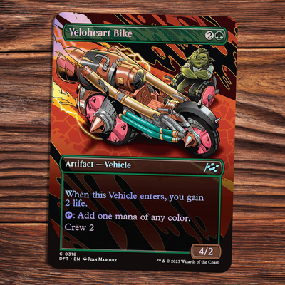 MTG 記念カード FOILセット Veloheart Bike - FOIL - Aetherdrift - Magic the Gathering | eBay