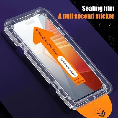 1pcs Easy Install Privacy Screen Protector For iPhone 17 16 15 Pro Max Plus