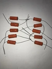 Brasilera orange Capacitors 10/100 (81006) 10 Piece Lot! NOS