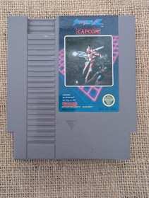 Capcom, Section Z, NES Cartridge With Dust Cover