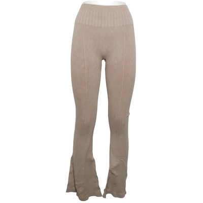 Novasport, Leggings, Größe: XS/S, Beige, Elasthan/Polyamid, Einfarbig #noE