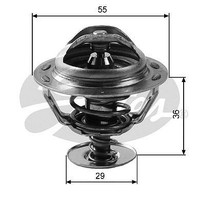 Gates Thermostat, KüHlmittel U.A. FüR CitroËN, Fiat, Lada, Lancia, Peugeot
