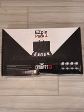 CHAUVET DJ EZpin Pack 4 Four Battery-Powered LED Pin Spots Brand New