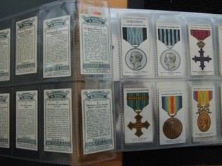 ONE COMPLETE SET OF 90 CIGARETTE CARDS PLAYERS WAR DECORATIONS AND MEDALS