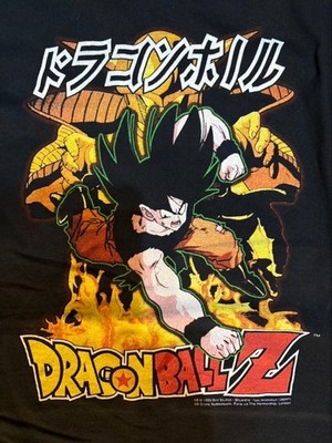 Dragon Ball Vintage T-Shirt 2000s Euro Screen Stars M Size Excellent