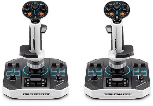 Thrustmaster SOL-R 2 Space Sim Duo - Système de contrôle de vol - Double joystic