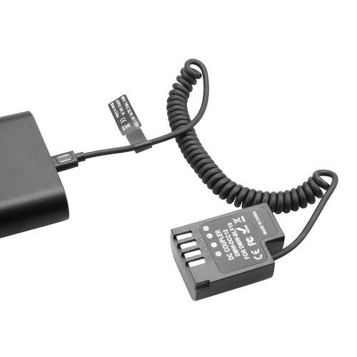 DMW-BLK22 Dummy Akku mit Netzteil wie DMW-DCC17 und DMW-AC10E