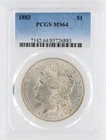 1883 Morgan Silver Dollar PCGS MS64 S$1 Philadelphia Minted No Reserve