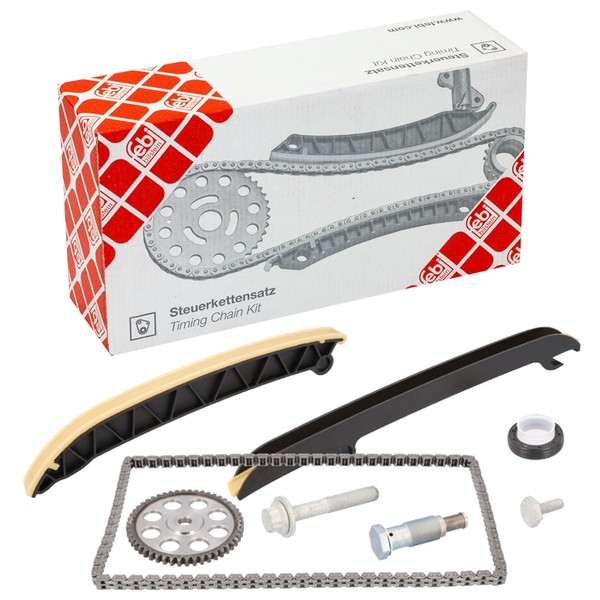 Steuerkettensatz FüR Nockenwelle Febi 104259 FüR Audi A3 Seat Skoda VW Polo 1.2-image