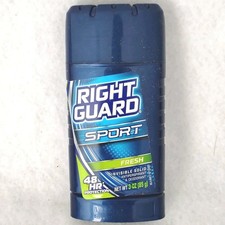 Right Guard Sport Antiperspirant Deodorant Fresh Scent Invisible Solid 3 oz 2012