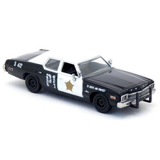 DODGE MONACO POLICE 1974 "THE BLUES BROTHERS" 1:87 Brekina Movie Modellino Nuovo