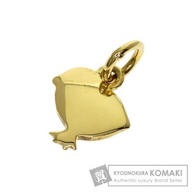 Pomellato DoDo Charm Chick Pendant Top K18 Yellow Gold Ladies Used