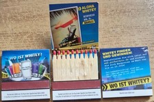 50 Streichholzheftchen a20 Stück, Werbung Pall Mall