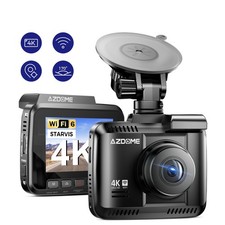 AZDOME 4K Autokamera Car DVD Dash Cam GPS WiFi 6 ADAS Parkmodus Nachtsicht GS63H