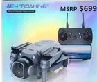 US Tackone AE4 Roaming Drone Dual Camera 50x Zoom Optical Flow RC Quadcopter...