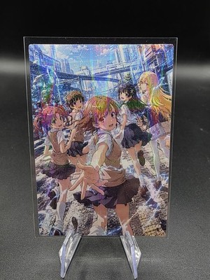A Certain Scientific Railgun  Holographic Anime Collectible Trading Card