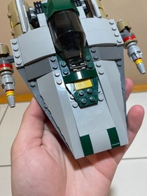 LEGO Star Wars: Rebels A-Wing 75150 (2016) w Rebel Pilot Minifig Incomplete READ