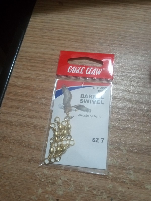 Eagle Claw Barrel Swivel Size 7