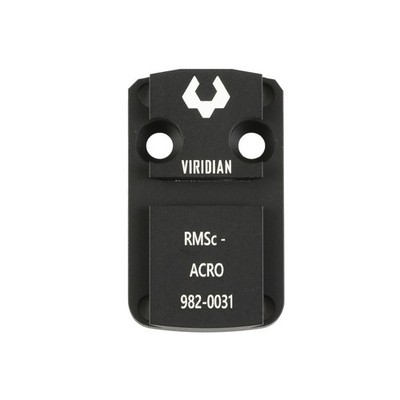 Viridian 9820031 RF Shield RMSc Mounting Adapter Black Anodized