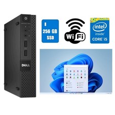 Dell OptiPlex 9020 Desktop Micro Core i5 16GB Ram 256GB SSD Wi-Fi Windows 11 Pro