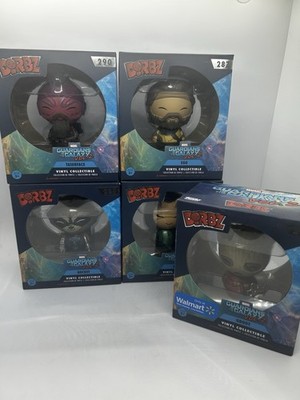 Funko Dorbz Guardians of the Galaxy #2 Collection Set Mantis, Groot, Rocket, Ego