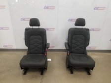 24 Volkswagen Atlas Se Bucket Seat Set Black Leather Heated Rear Second Row 24 Volkswagen Atlas Se Bucket Seat Set Black Leather Heated Rear Second Row