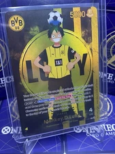 Monkey.D.Luffy BvB09 ST13-003 Leader✨One Piece Soccer Lightly Played Proxy Foil