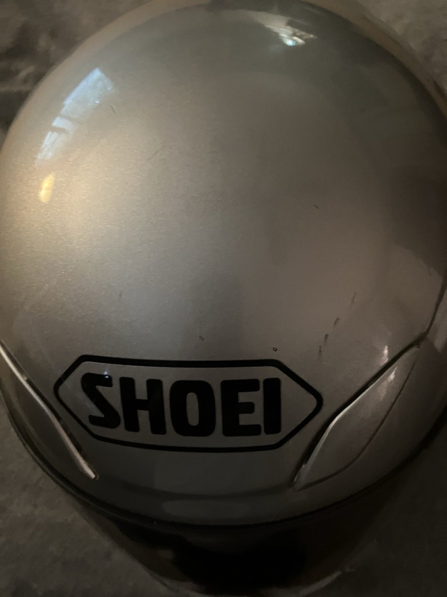 SHOEI RF 1000 Full Face Motorcycle Helmet Black Large RF1000 for