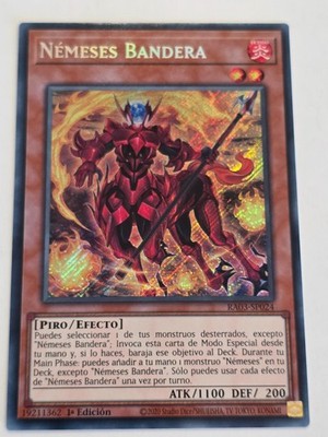 Nemeses Flagge (V.3 - Secret Rare) YUGIOH RA03 SPANISCH NM E172