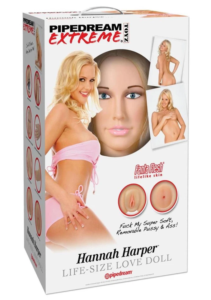 Harper eficaz Pipedream Extreme Dollz Hannah Foto 3 de 3
