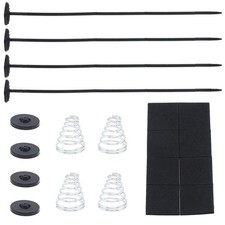 NEW KIT UNIVERSAL RADIATOR ELECTRIC FAN MOUNTING KIT STRAP TIES COOLING US STOCK