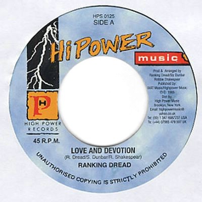 Ranking Dread - Love And Devotion (7'')