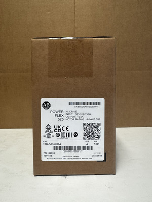 Allen Bradley 25B-D010N104 PowerFlex 525 AC Drive 25B-D010N104 New sealed