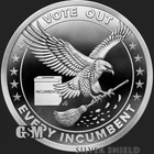 2026 Silver Shield VOTE OUT EVERY INCUMBENT - 1oz .999 Silver Proof - Pre Sale