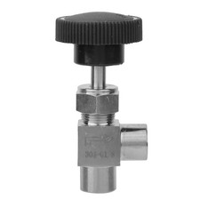 BSPP Female Thread Needle Valve 304 Stainless Steel Angle Type Stop Valve(1/8 )