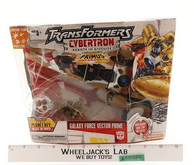 Galaxy Force Vector Prime Transformers Cybertron 2006 Hasbro Figure NEW SEALED