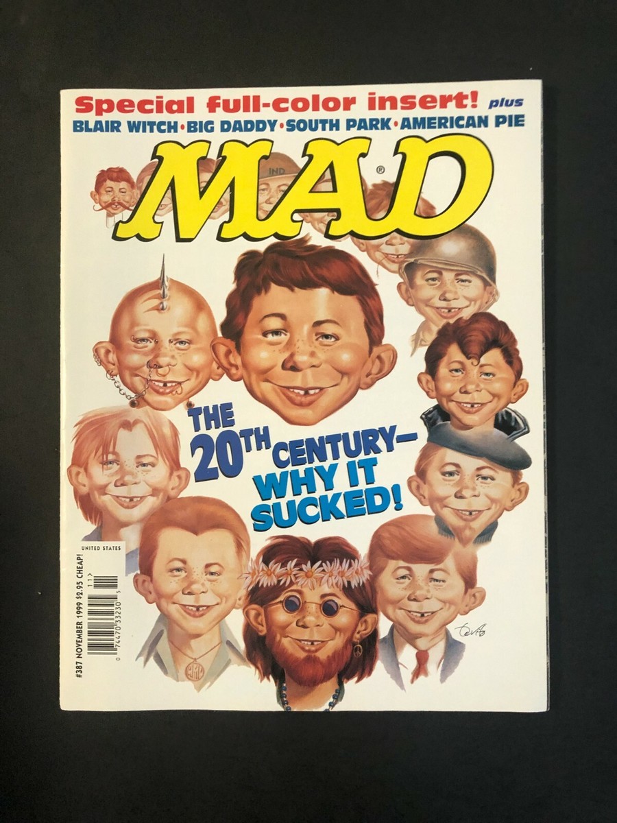 Mad Magazine November 1999 No 387 The 20th Century - Why it