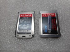 SCM Microsystems PC CARD SCR241 Smart Card Reader/Writer P/N:903819