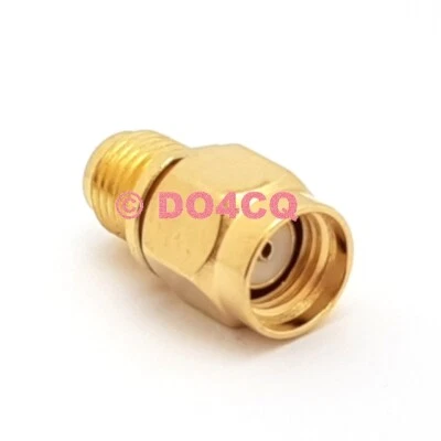 Spezial-Adapter RP SMA Stecker (Reverse) auf SMA Buchse - GPS & Wlan (J05C)