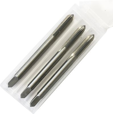 Swordfish 8017 - Alloy Steel Hand Threading Tap Set of 3 pcs 1/4''-20 UNC