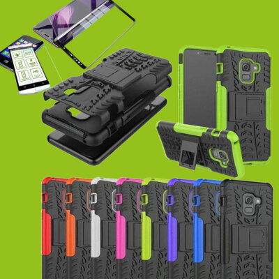 Hybrid Case 2 teilig Robot Outdoor Tasche Hülle für viele Samsung Galaxy Modelle