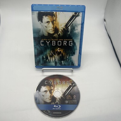 CYBORG (1989) Blu-Ray MGM Jean-Claude Van Damme 2012 OOP Clean FREE SHIPPING