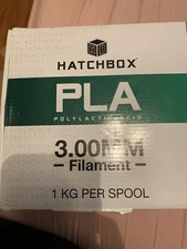 HATCHBOX PLA 3.00 mm 3D Printer Filament in Orange, 1kg Spool