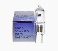 OSRAM 64602 12V 50W NAED 54607 G6.35 1100hours Bulb CHROMOPHARE D300 lamp